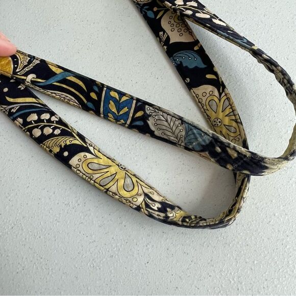 Vera Bradley Ella Blue Elephant Print Tote Bag 16x11 - Picture 9 of 16